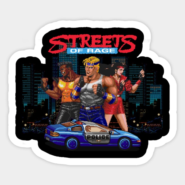 Streets of Rage Sticker by GSpark